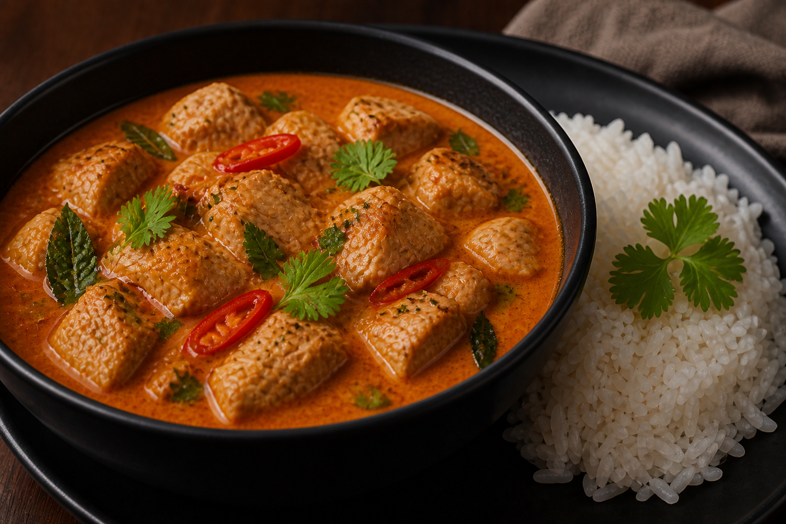 Thai Curry Menu